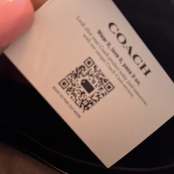 NWT COACH MAX CROSSBODY BLACK & BROWN - Picture 12 of 12